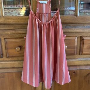 Millibon pink, striped tank top